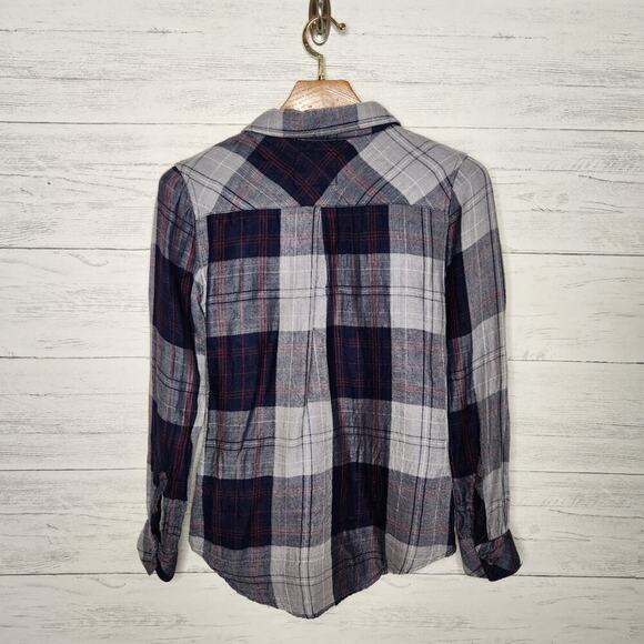Rails Size XS Plaid Flannel Longsleeve Button Down Top - Picture 11 of 11